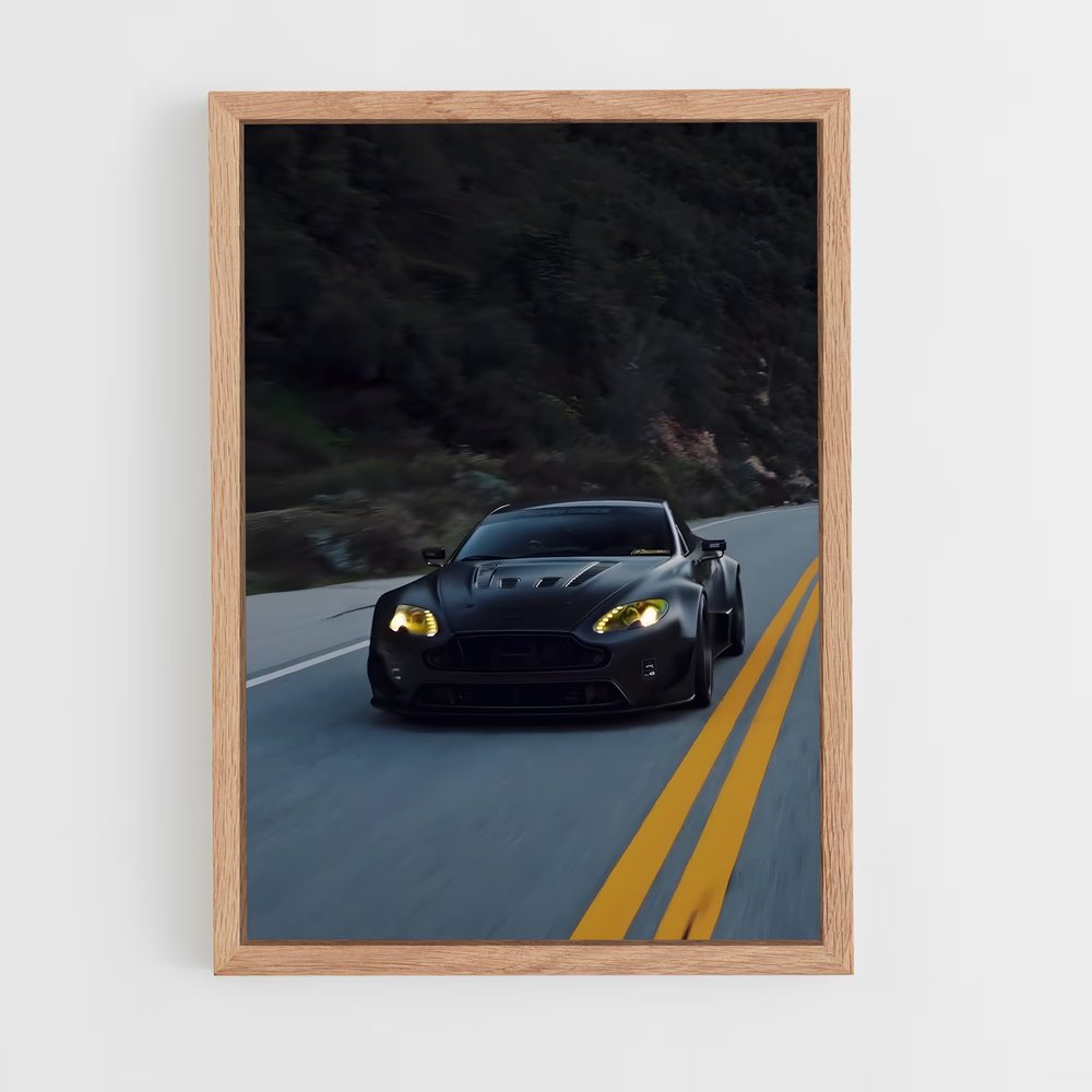Poster Vantage GTX – affiche Aston Martin (vue 4)